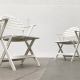 Postmodern folding chairs by Niels Gammelgaard for Ikea, set of 4.