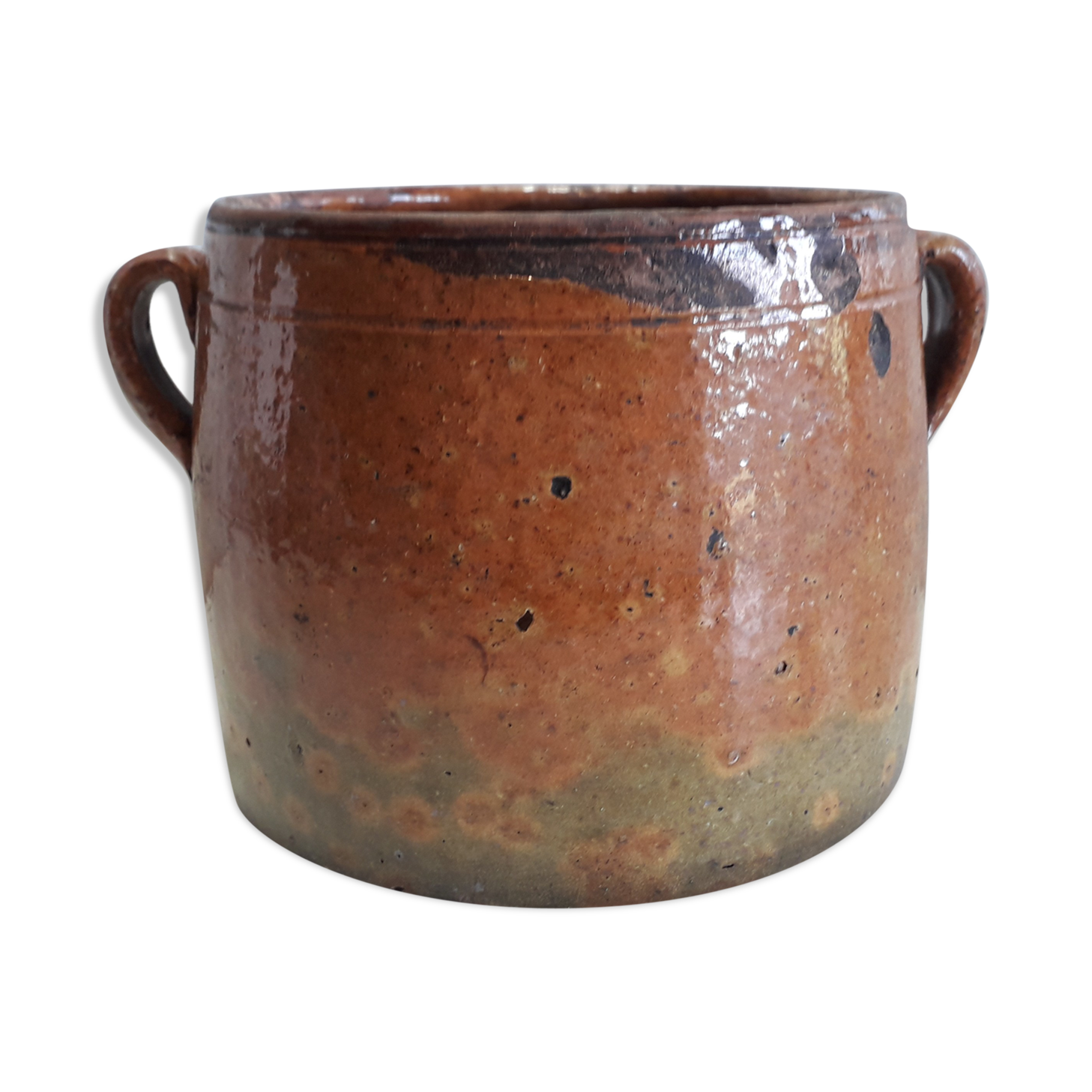 Vernissee terracotta pot