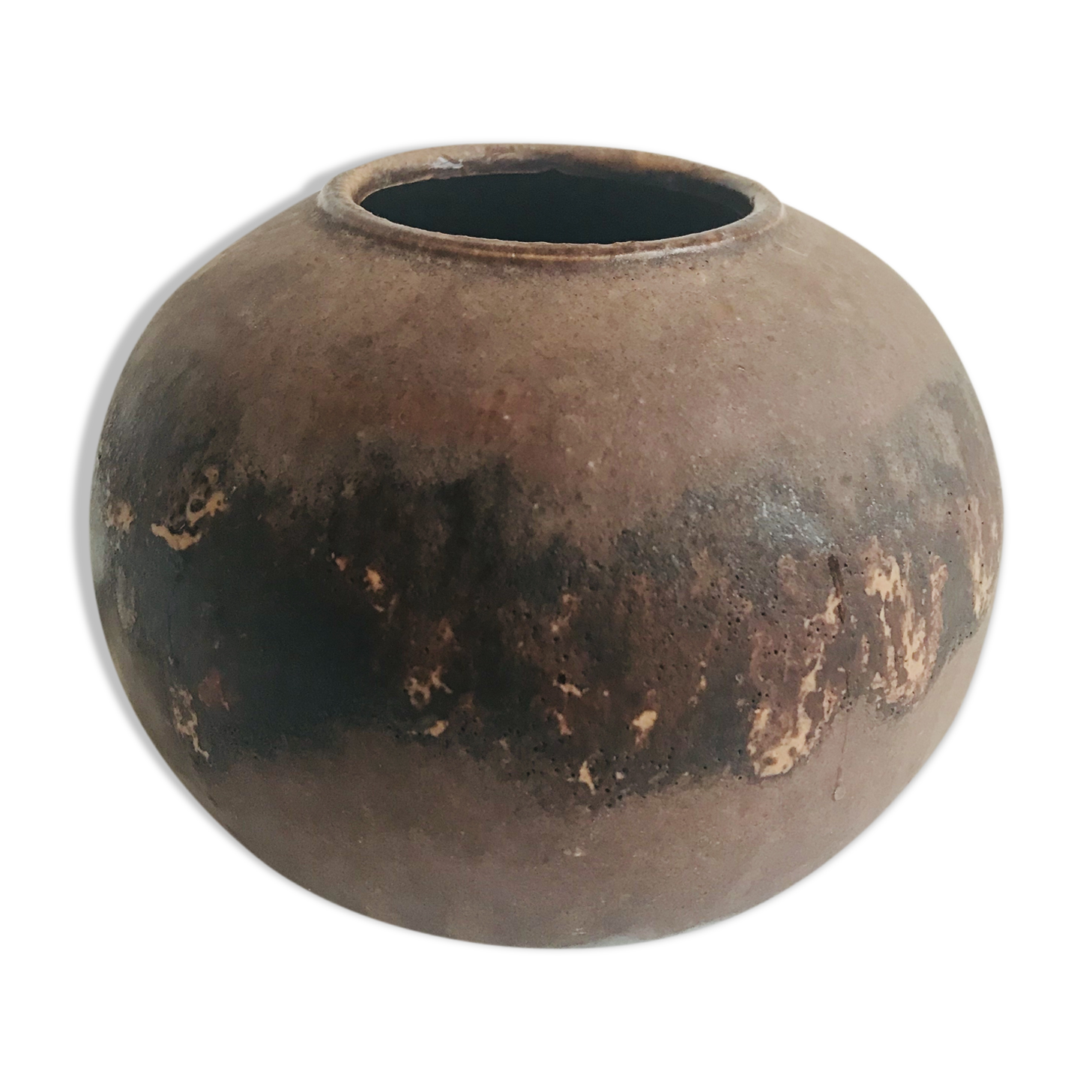 Old terracotta vase
