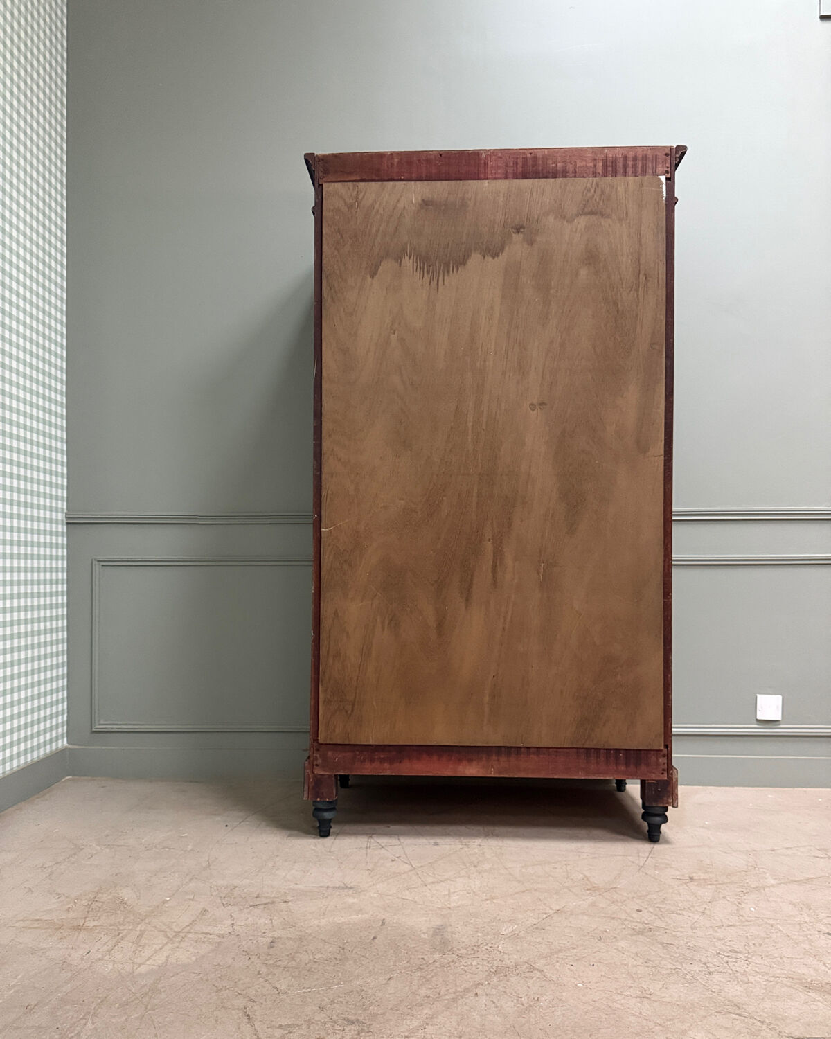 Directoire library with black patina (renovated)