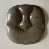 Set of 8 mid-century pottery plates Max Idlas 1960