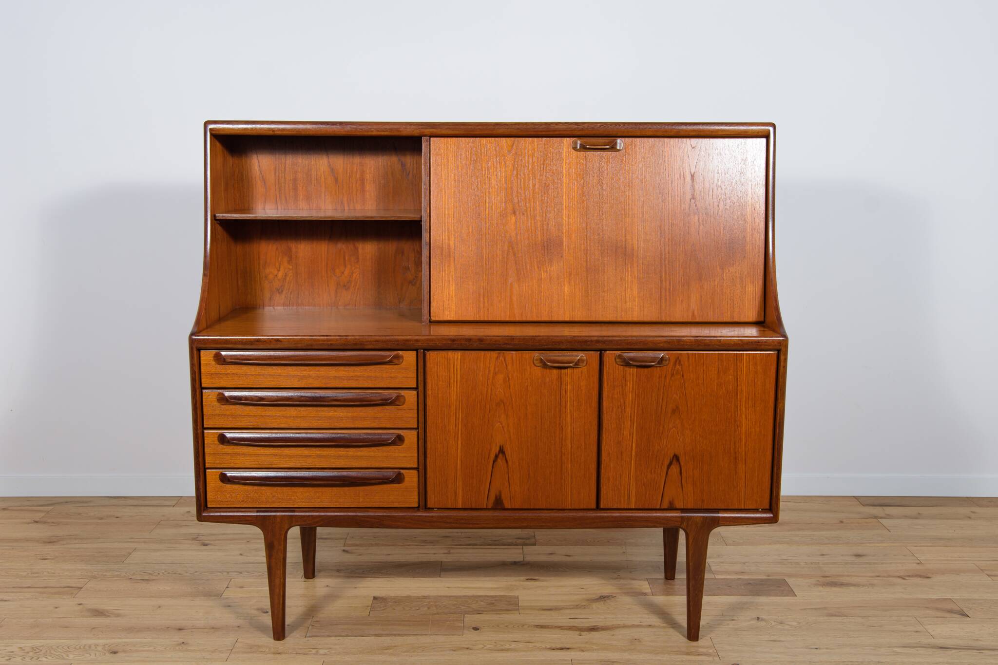 Mid-Century Teak High Sideboard by John Herbert for A. Younger Ltd, 1960s