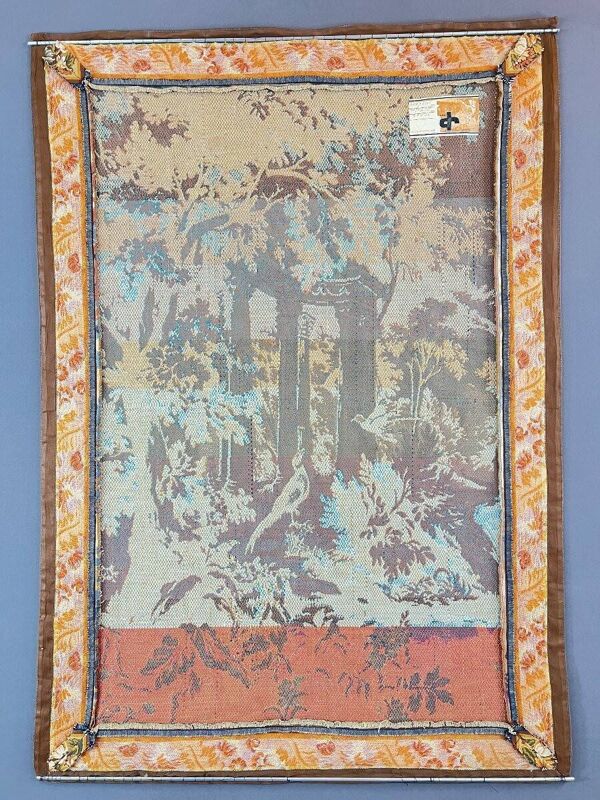 Tapisserie Murale , Scène Romantique Avec Ruines Antiques