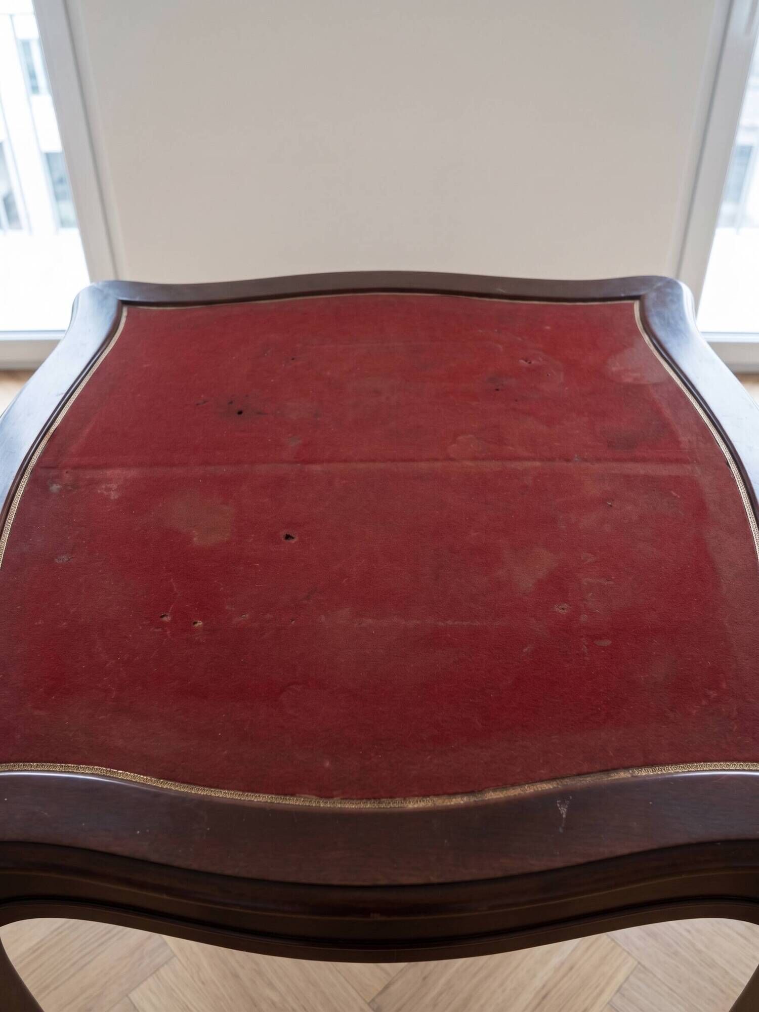 Old Louis XV style wooden console