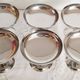 Set of 6 vintage ice cream cups on foot, in 18/10 stainless steel (ref 18)