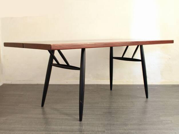 Ilmari Tapiovaara fifties Pirkka table for Asko