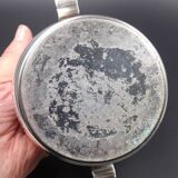 Silver metal ice bucket circa 1950