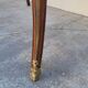Napoleon III violin-shaped middle desk table 19th in marquetry