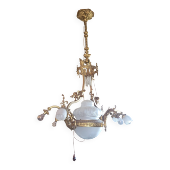Lustre ancien style Louis XVI
