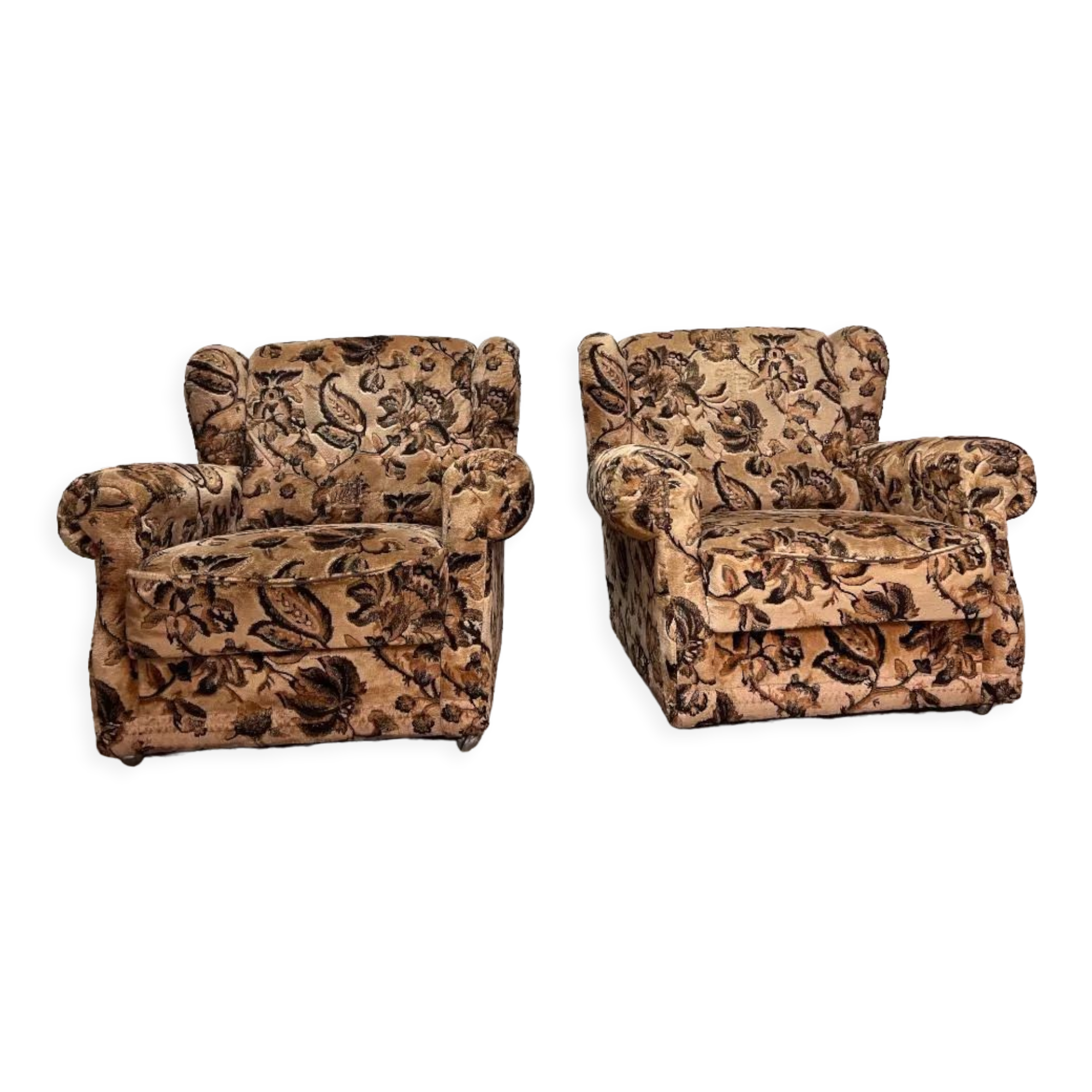 Set of 2 vintage armchairs