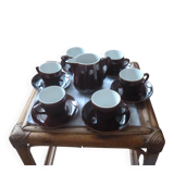 Coffee service with milk jug Villeroy & Boch model bistro 1960s