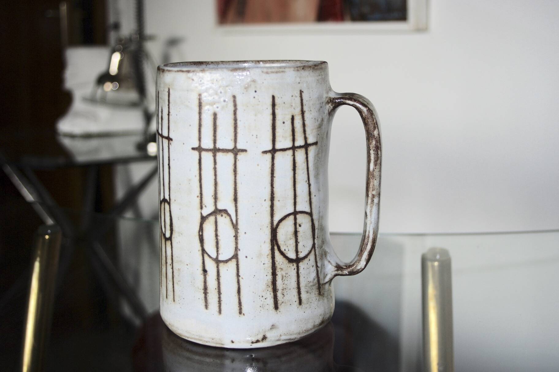 Vintage ceramics by jacques pouchain 1950