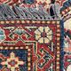 Large vintage rug Chobi Afghan handmade 274x404 cm