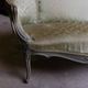 LOUIS XV 2-SEATER SOFA GREEN GREY