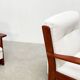 Ensemble de deux chaises longues brutalistes