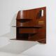 Pair of wall-mounted nightstand by Gio Ponti for Dassi, 1960s