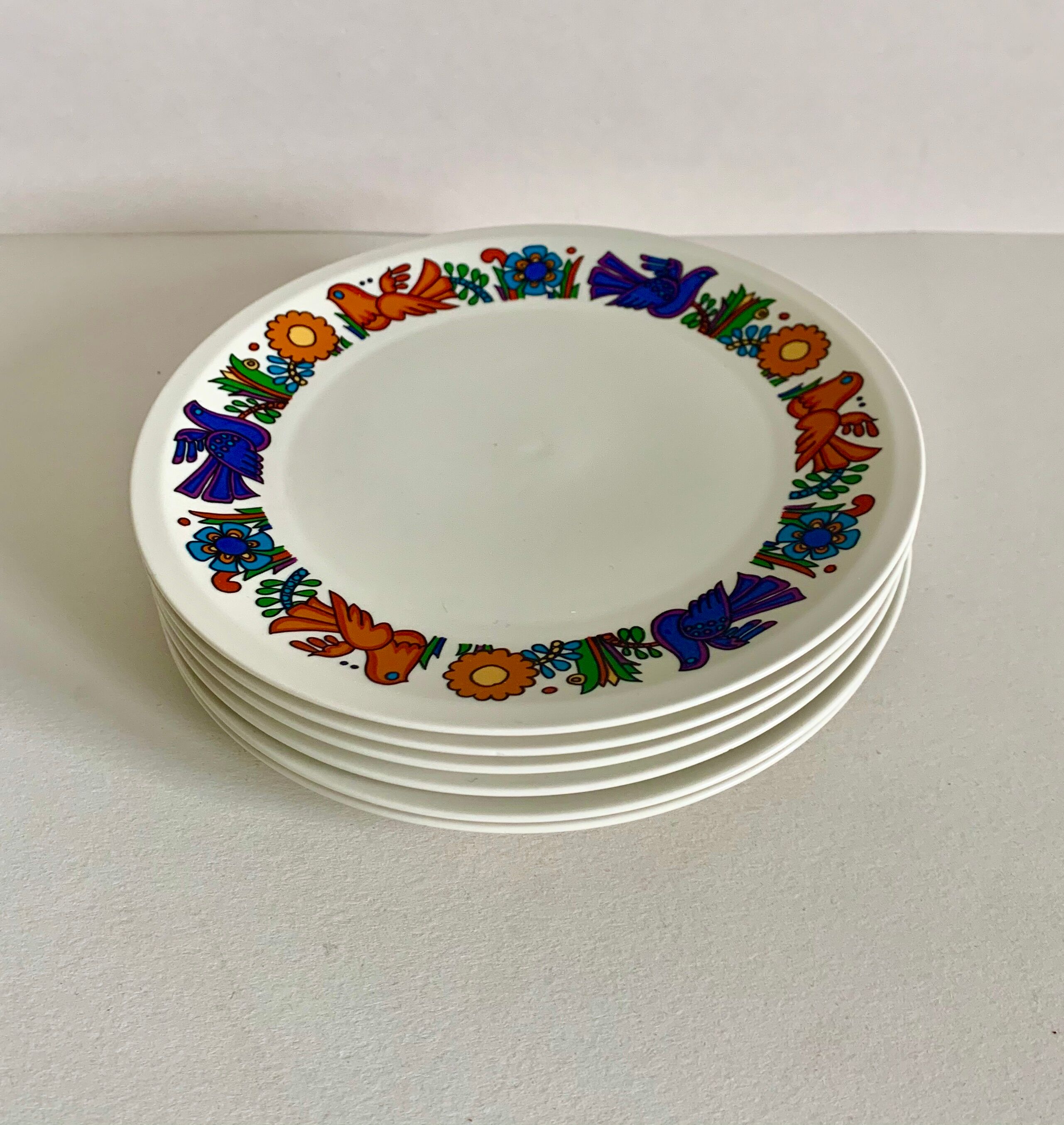 Villeroy & Boch Acapulco plates -  set of 6 plates