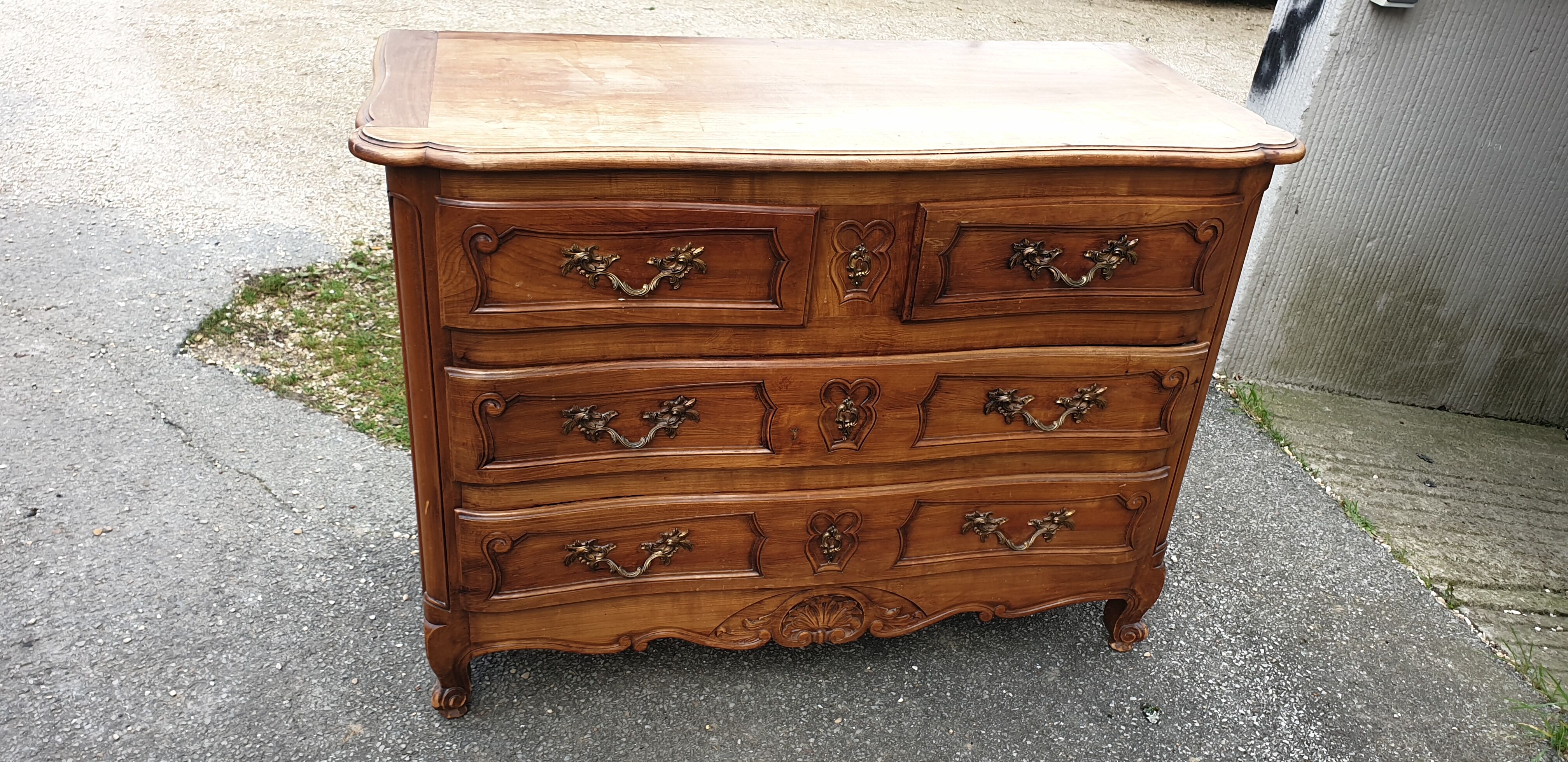 Commode louis xv 3 drawers