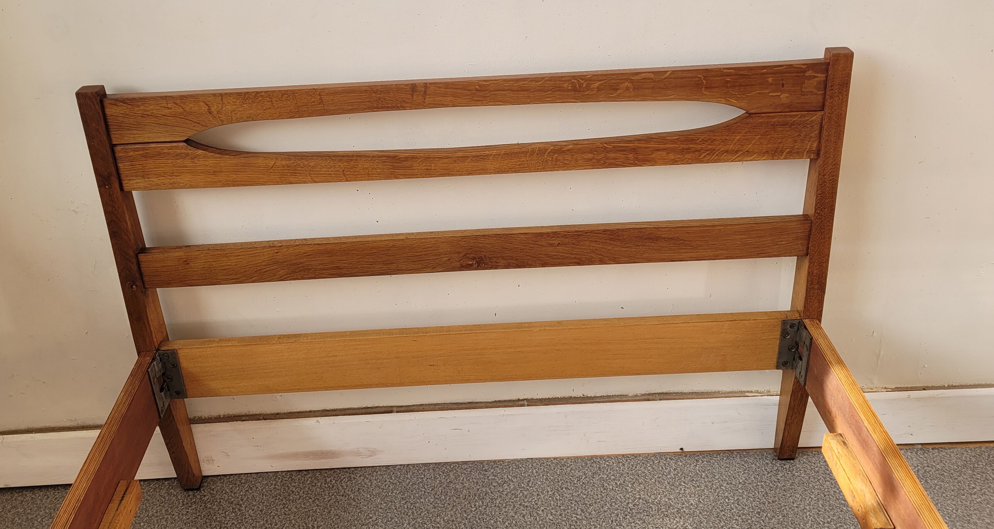 Bed scandinavian teak 1990