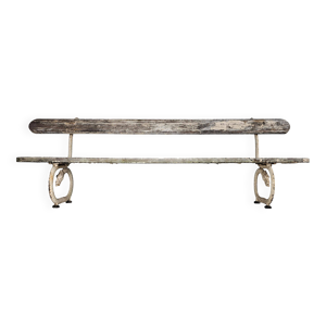 Banc de jardin français