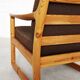Danish Modern Pine  Armchair & Stool  by C. F. C. Silkeborg