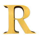 Letter.E . vintage metal