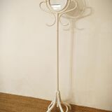 Psyche mirror parrot in curved wood