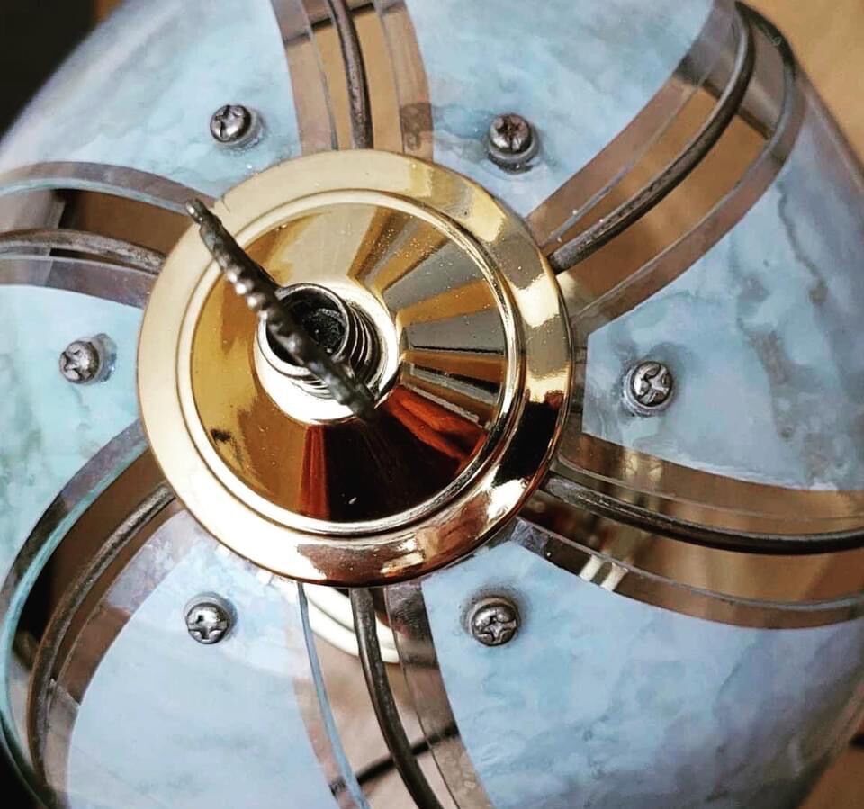 Vintage lamp style Tiffany