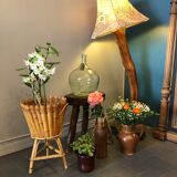 Plant holder, rattan pot cover