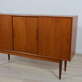 Enfilade danoise en teck, années 1960