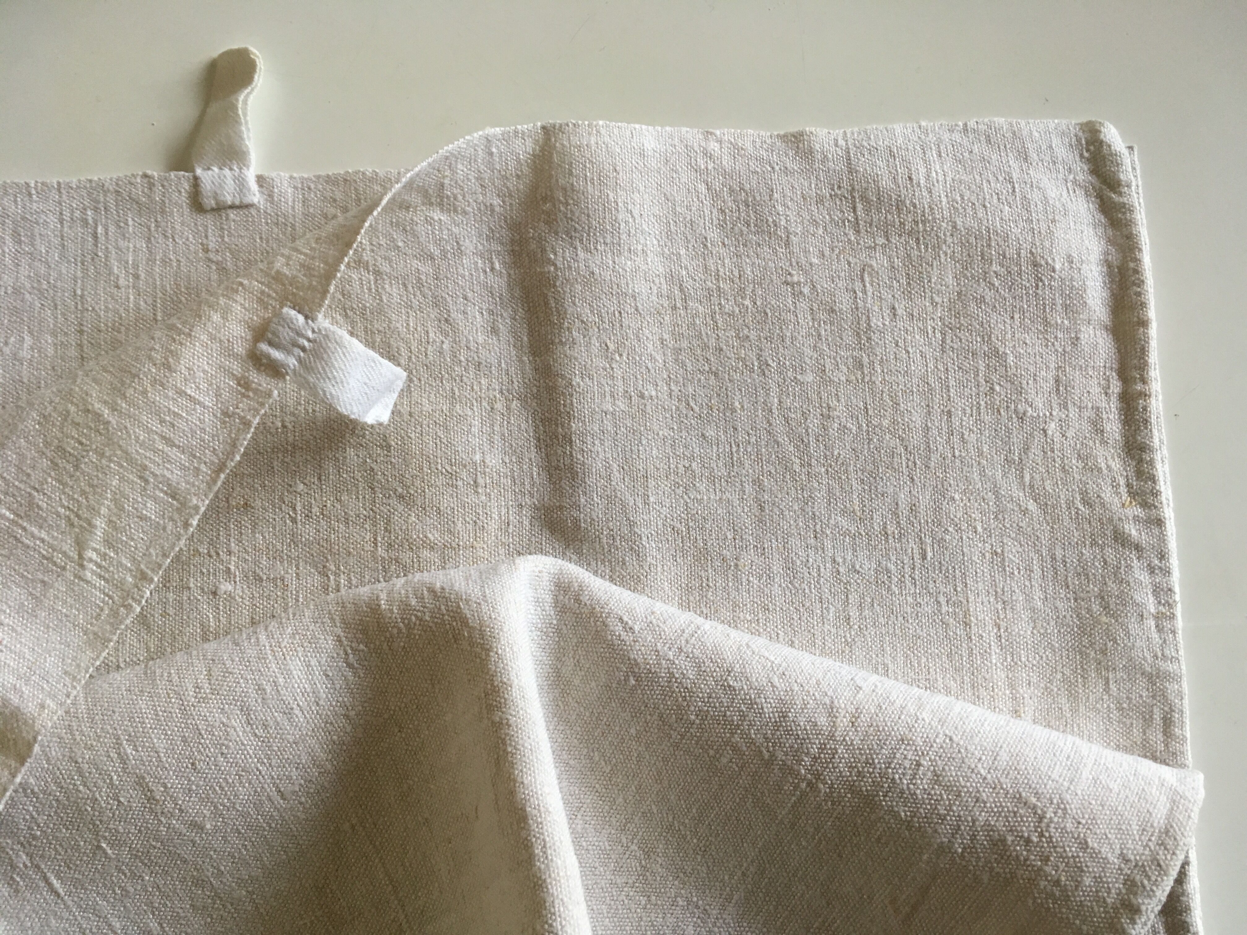 Farm cloth 19th in canvas of flax hemp