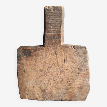 Planche à découper antique en bois, France