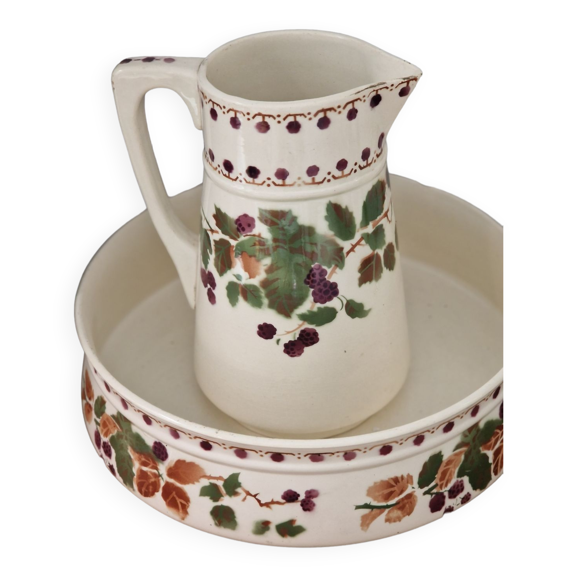 Basin and toilet pitcher