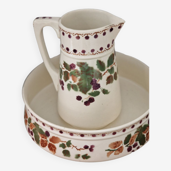 Basin and toilet pitcher