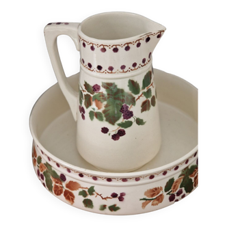 Basin and toilet pitcher