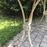 Dining garden of wood and wrought iron early twentieth