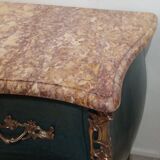 Louis XV curved dresser 2 drawers