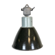 Industrial grey enamel factory lamp, 1960s