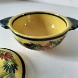 Breton bonbonnière Quimper Henriot – Hand-painted earthenware