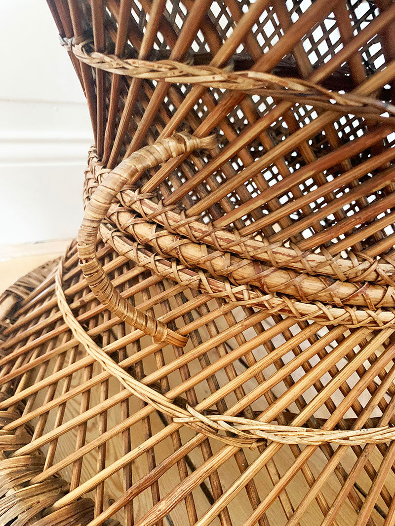 Rattan stool