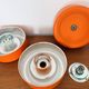 Set of 3 1970s XL Ufo Wall or Ceiling Lamps from Staff