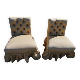 Pair of armchairs