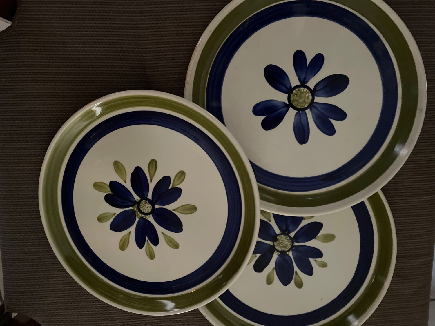 Digoin sarreguemines Karine plates