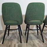 Dining Chairs by Radomir Hoffman for Ton, 1950s, Set of 4