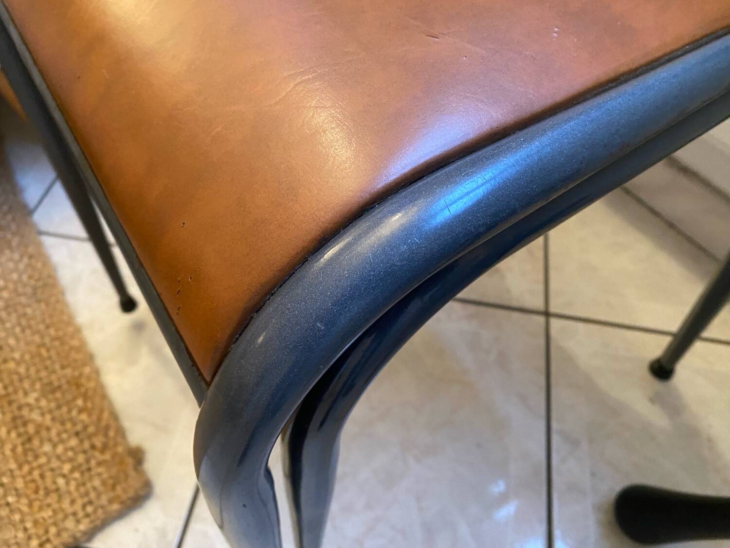 2 original vintage 1960s Mullca 510 adult school chairs