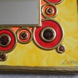 Lydie Eyraud resin mirror vintage decor French mirror design art