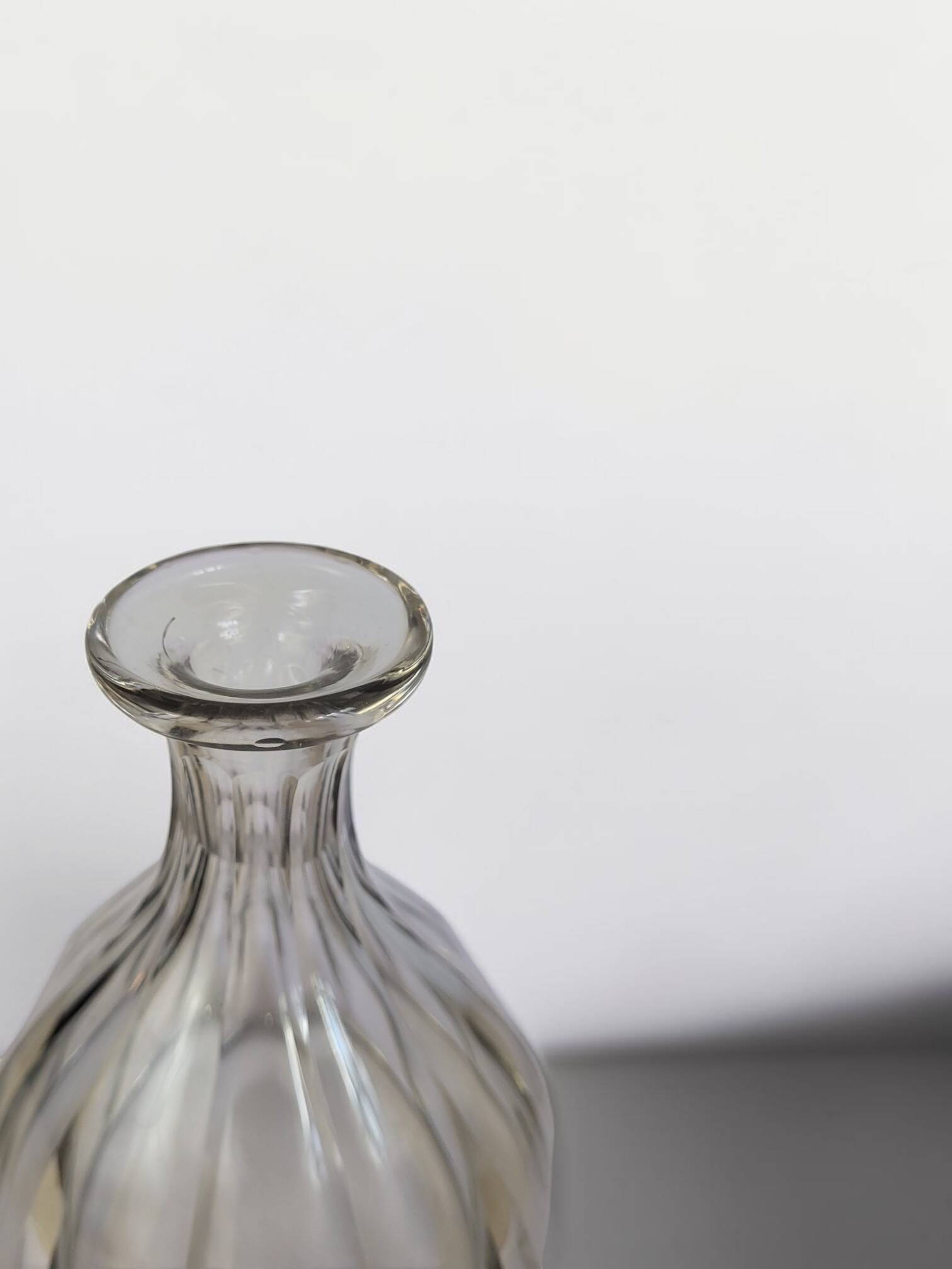 Carafe à liqueur en cristal de Baccarat