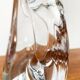 French glass table lamp from the mid-century by Daum, 1960s.