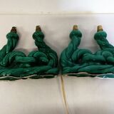 Candle holders, ceramic lamp Vallauris