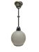 Art Deco pendant lamp, Poland, 1950s
